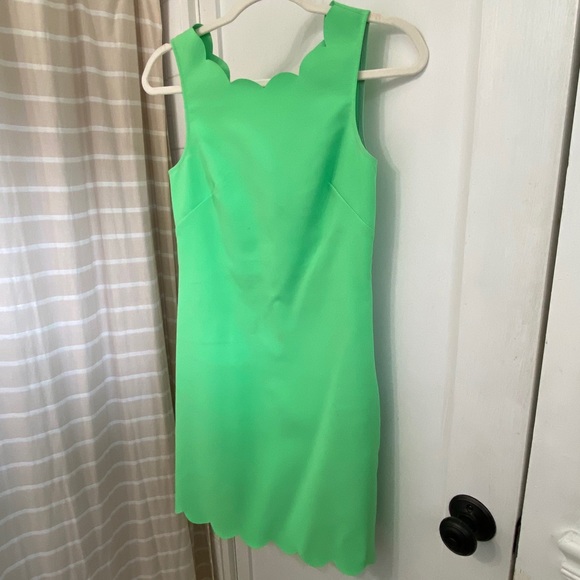 J. Crew Factory Scallop-Hem Cocktail Dress - Picture 2 of 9